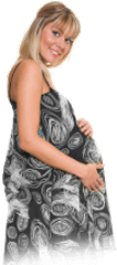 Pregnant Woman Smiling